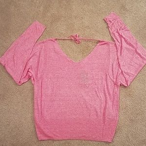 NWT GAP Pink V-Neck Sweater